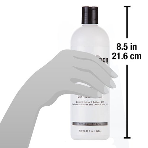 Design Essentials Define & Shine 2-N-1 Dry Finishing Lotion, for Frizzy and Curling Hair, 16 Ounce Beauty & Personal Care Design Essentials