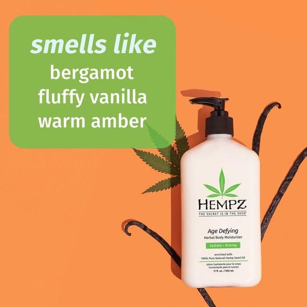 Hempz Age Defying Herbal Body Moisturizer, 17 oz Beauty & Personal Care Hempz