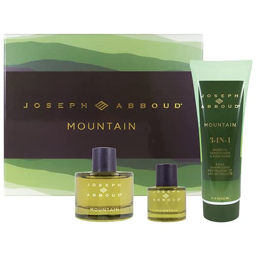 Mountain by Joseph Abboud Eau de Parfum Gift Set, 3.4 fl. oz. for Men Beauty & Personal Care Joseph Abboud