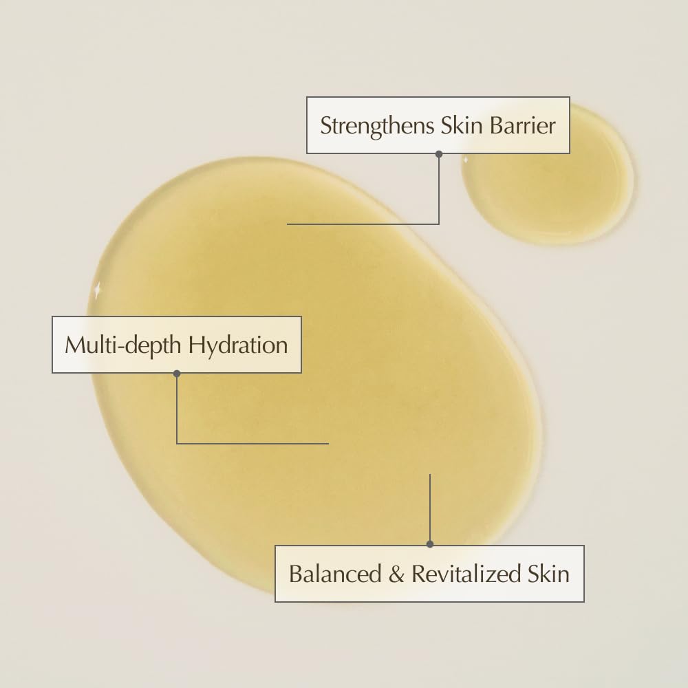 KAINE Kombu Balancing Ampoule Toner for Glass Skin, Deep Hydration & Skin Barrier Strengthening with 1% Panthenol and 60% Fermented Kombu, Korean Skin Beauty & Personal Care KAINE