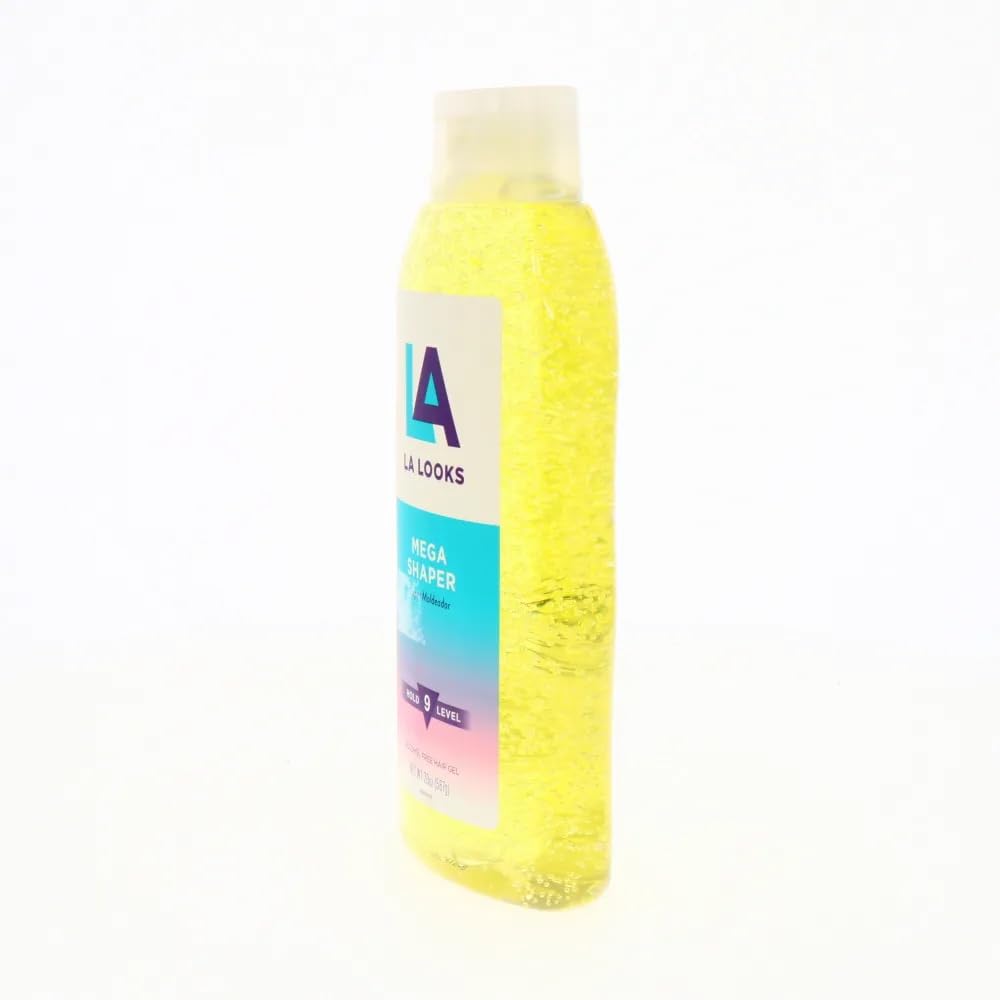 L.A. Looks Mega Shaper Hair Gel - Hold 9 Level - 20 Oz (567g) Beauty & Personal Care L.A. Looks