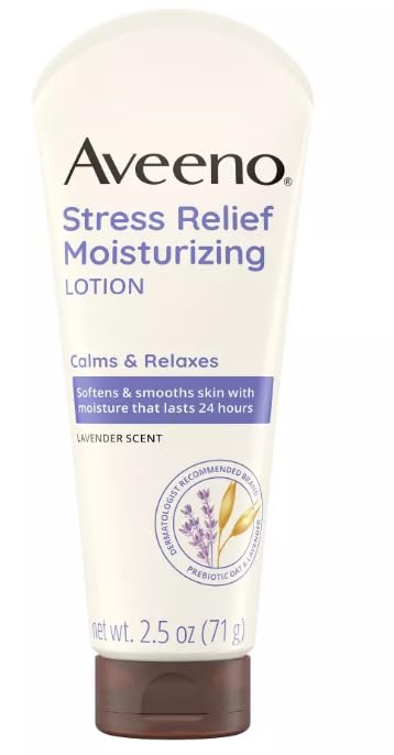 Travel Size Aveeno Stress Relief Moisturizing Lotion - 2.5 oz. Beauty & Personal Care Aveeno