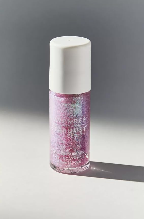Lavender Stardust Roll-On Shimmer Glitter for Face, Body & Hair - Prism Beauty & Personal Care Lavender Stardust