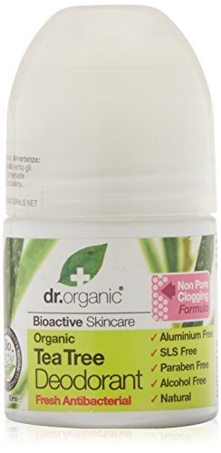 Dr Organic Tea Tree Deodorant 50ml by Dr. Organic Beauty and Personal Care Dr. Organic