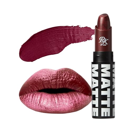 Ruby Kisses Lipstick, Matte Finish, Long-Lasting, Highly Pigmented, Smooth Apply, Full Coverage Lip Color Makeup (Mulberry) Beauty & Personal Care Ruby Kisses