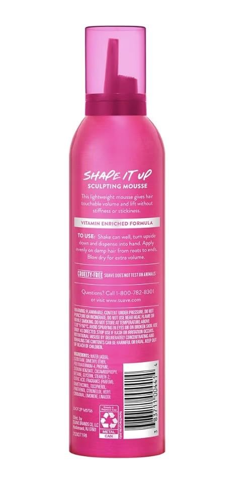 Suave Extra Hold Shaping Mousse, 9 oz, 2 Pk Beauty & Personal Care Fenny World Store