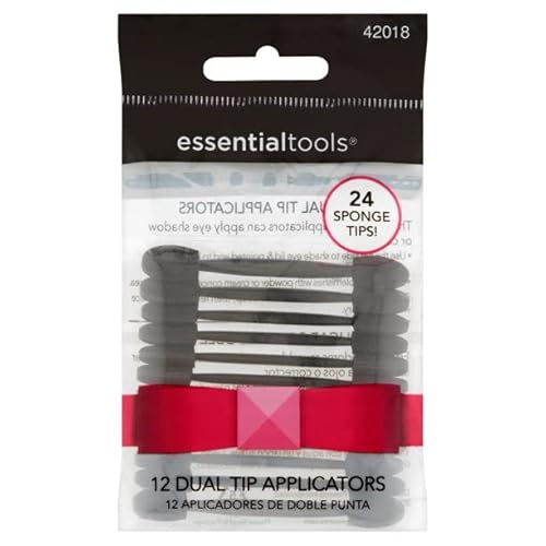 Essential Tools 12 Dual Tip Shadow Applicators 42018 Beauty & Personal Care Essential Tools