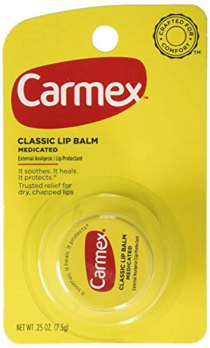 Carmex Classic Lip Balm Medicated 0.25 oz (Packs of 4) Beauty and Personal Care Carmex