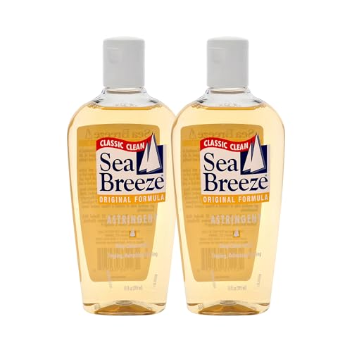 Sea Breeze Astringent Original - Facial Cleanser with Camphor and Natural Oils for Deep Pore Cleansing - Face Cleanser for Fresh, Clear Skin - 2 pc Beauty & Personal Care Sea Breeze