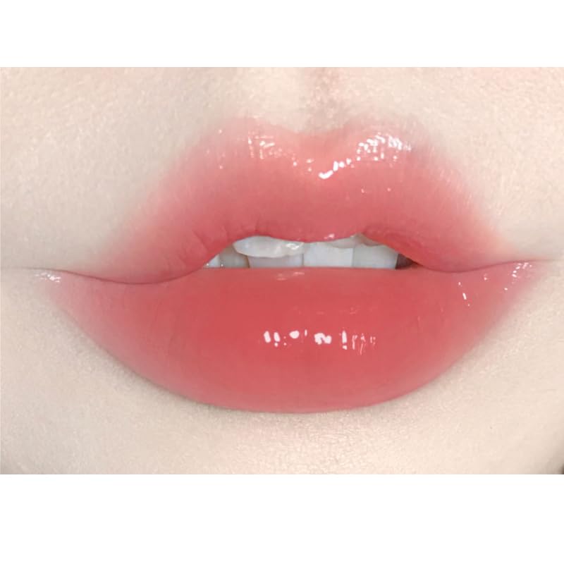 ChongTai 1 PC Glossy Jelly Mirror Effect Solid Moisturizing Lipstick, Jelly Lipstick, Mirror Effect Solid Lip Glaze, Lip Plumper(#01, 1.9g) Beauty & Personal Care ChongTai