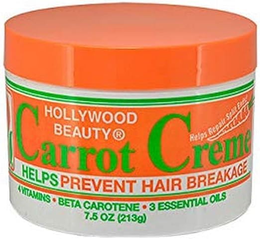 Hollywood Beauty Creme, Carrot, White , 7.5 Ounce Beauty & Personal Care Hollywood Beauty