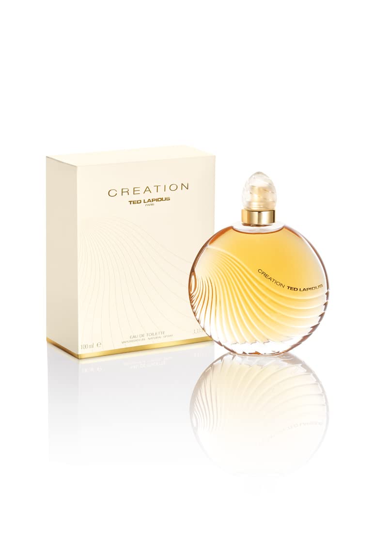 Ted Lapidus Creation Eau de Toilette Spray, 3.33 Ounce