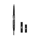 Absolute New York Perfect Eyebrow Pencil Dual-Ended To Shape, Fill, and Define Eyebrows (MEBP11 Black Soft) Beauty & Personal Care Absolute New York