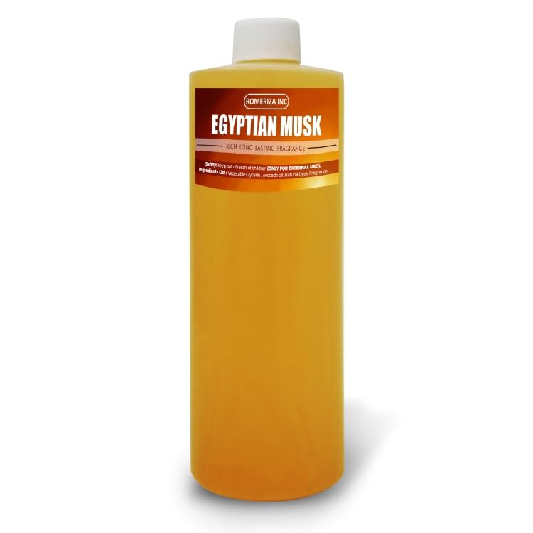 ONISAVINGS 10 FL Oz Egyptian Musk Fragrance Oil Ideal for DIY Soap Making, Candles and Body Butters - Long-Lasting Fragrance Essential Oil Beauty & Personal Care Onisavings