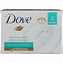 Dove Sensitive Skin Unscented Hypo-Allergenic Beauty Bar 4 oz (Pack of 2) Beauty & Personal Care Dove