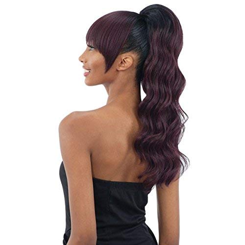LOOSE DEEP CHINA BANG (OT27) - Freetress Equal Synthetic Drawstring Bang & Ponytail