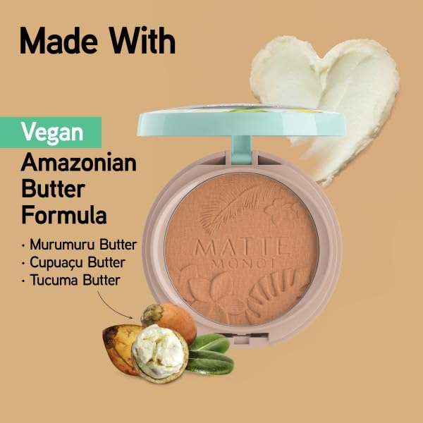 Physicians Formula Matte Monoi Butter Bronzer Matte Bronzer Powder Face Makeup, Dermatologist Tested, Light Bronzer Beauty & Personal Care Physicians Formula