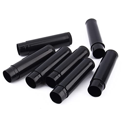Lipstick Containers Empty, 100PCS 5ml Black White Empty lipstick Lip Balm Container Tube Beauty & Personal Care Acogedor