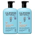 California Naturals Sensitive Scalp Shampoo & Conditioner Set, Soothing & Gentle for All Hair Types, Fragrance Free, Colloidal Oat & Chamomile Beauty & Personal Care California Naturals