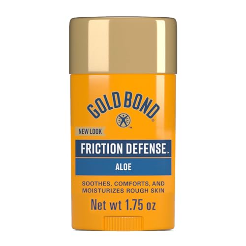 Gold Bond Friction Defense Stick, Anti Chafing Stick with Aloe to Soothe, Comfort & Moisturize Chafed Skin, 1.75 oz. Beauty & Personal Care Gold Bond