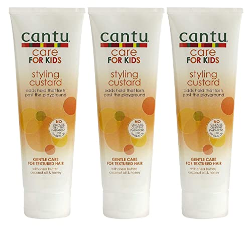 Cantu Care For Kids Styling Custard 8 Ounce Tube (Pack of 3) Beauty & Personal Care Cantu