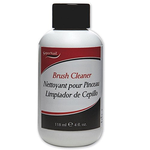 Super Nail Brush Cleaner, clear, 4 Fl Oz Beauty & Personal Care SuperNail