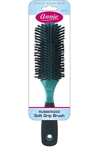 Annie Rubberized Soft Grip Brush #2018 Green Beauty & Personal Care Annie