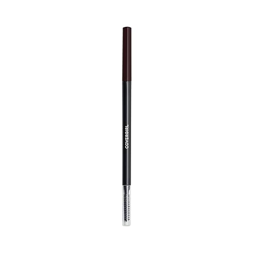 COVERGIRL - Easy Breezy Brow Micro-Fine + Define Pencil, Micro-fine tip, no sharpening required, Built-in spoolie-brush, 100% Cruelty-Free Beauty & Personal Care COVERGIRL