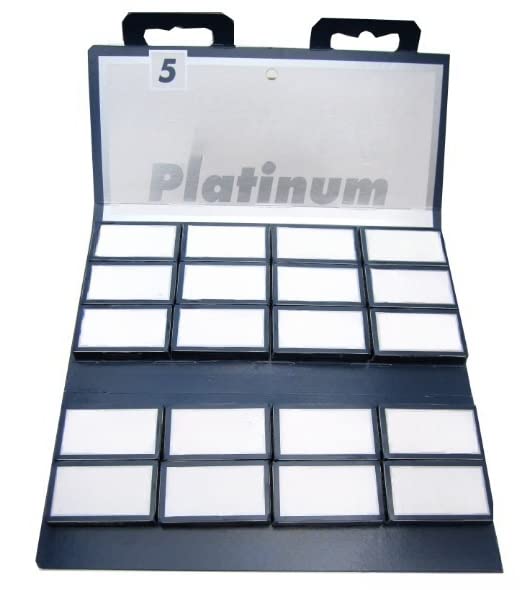 50 Platinum Double Edge Razor Blades Made in Russia Beauty and Personal Care 7 O'clock