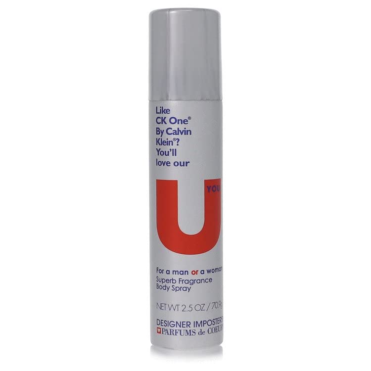 Designer Imps U You Perfume By Parfums De Coeur Deodorant Body Spray (Unisex) 2.5 oz Beauty and Personal Care flysclean