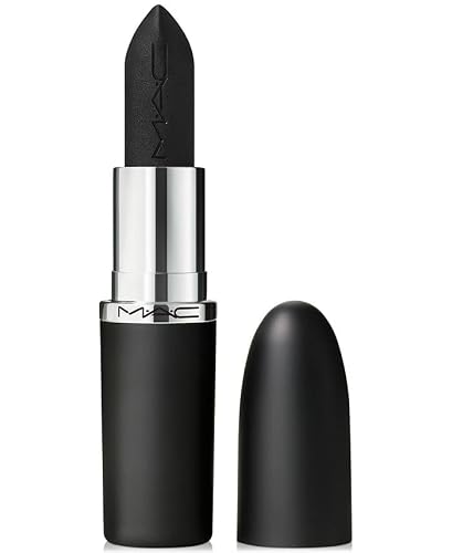 MAC M·A·CXIMAL Silky Matte Lipstick, Caviar, 0.1 Ounces, Black Beauty & Personal Care MAC