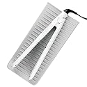 IDesign 23433 iDesign Silicone Heat-Resistant Hair Styling Tools Storage and Travel Pouch for Curling Irons, Straighteners, Wands - Gray Beauty & Personal Care InterDesign
