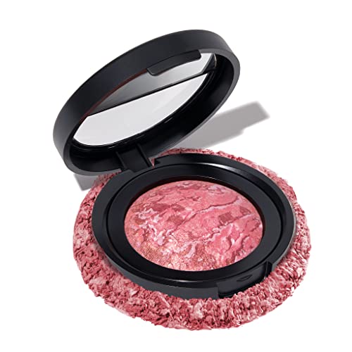 LAURA GELLER NEW YORK Baked Blush-n-Brighten Marbleized Blush for Cheeks - Tropic Hues - Satin Finish - Buildable Color Beauty & Personal Care LAURA GELLER NEW YORK