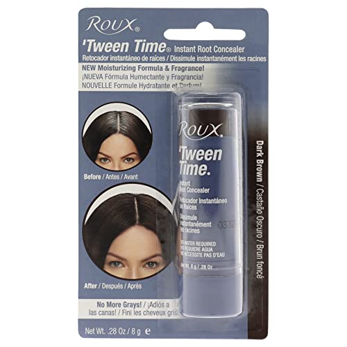 Roux Tween Time Instant Root Concealer Stick - Dark Brown Concealer Unisex 0.28 oz Beauty & Personal Care Roux
