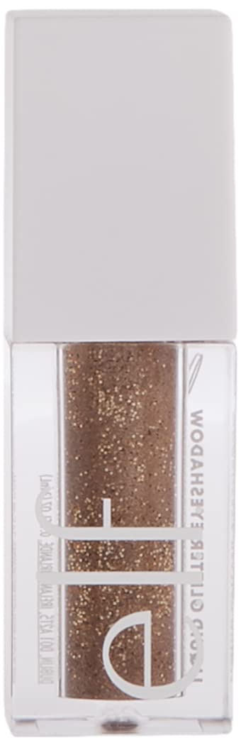 e.l.f. Liquid Glitter Eyeshadow, Long Lasting, Quick-Drying, Opaque, Gel-Based Eyeshadow For Creating High-Impact, Multi-Dimensional Eye Looks, Copper Beauty & Personal Care e.l.f.
