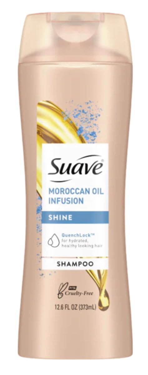 Suave Professionals Shine Shampoo Moroccan Infusion 12.6 Fl oz (Pack of 6) Beauty & Personal Care Suave