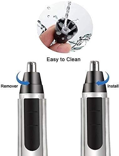 LEONYS Nose Trimmer, Ear Hair Trimmer for Men, Portable Painless Electric Nose Hair Remover, Mens Nose Hair Trimmer, Waterproof, Battery Operated Beauty and Personal Care LEONYS