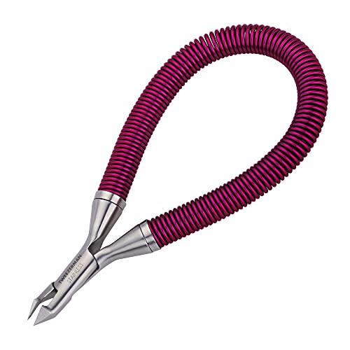 Tweezerman Stainless Steel Grip & Snip Spiral Spring Cuticle Nipper (Assorted Colors) Beauty & Personal Care Tweezerman