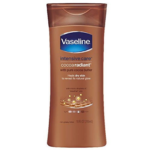 Vaseline Intensive Care hand and body lotion Cocoa Radiant 10 oz, Pack of 4 Beauty & Personal Care Vaseline