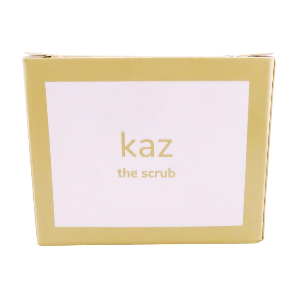Waxness Kaz Ingrown Hair Exfoliating Sugar Scrub Vanilla with Tea Tree Oil 8 fl oz (236 ml) - Professional Skin Care - Made in USA Beauty and Personal Care Waxness