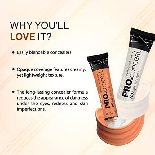 LA Girl Pro Coneal HD. High Definiton Concealer 0.28 oz GC996 Highlighter (1 pc Highlighter) Beauty & Personal Care L.A. Girl