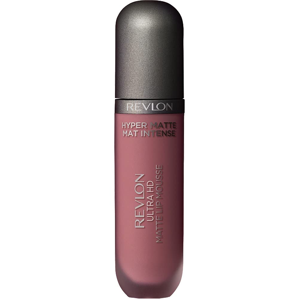 Revlon Liquid Lipstick, Face Makeup, Ultra HD Matte Lip Mousse, Longwear Rich Lip Colors in Plum / Berry, 830 Death Valley, 0.2 Fl Oz Beauty & Personal Care REVLON