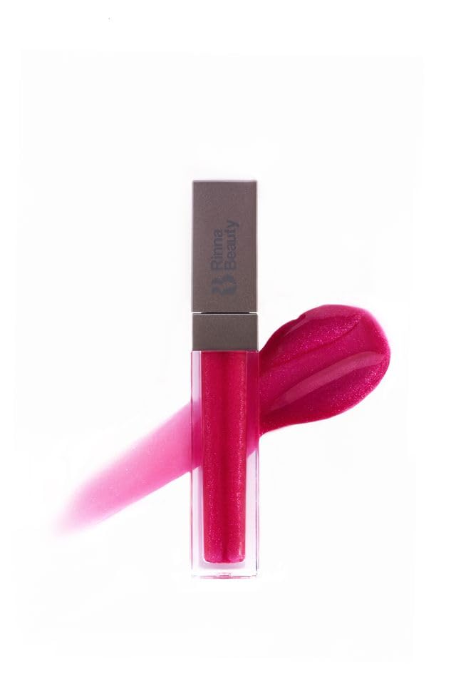 Rinna Beauty Icon Collection - Lip Gloss - Rebel - Tinted, Hydrating, Long-Lasting - High Pigment and Shine, Vegan, No Parabens, Clean Makeup, Beauty & Personal Care Rinna Beauty