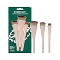 EcoTools 360 Ultimate Blend Makeup Brush Kit, For Cream, Liquid, & Powder Foundation, Blush, & Bronzer, Buff & Blend Makeup, Full Coverage, Dense Beauty & Personal Care EcoTools