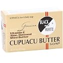 BLACK and WHITE Capuacu Butter Soap Beauty & Personal Care Black & White