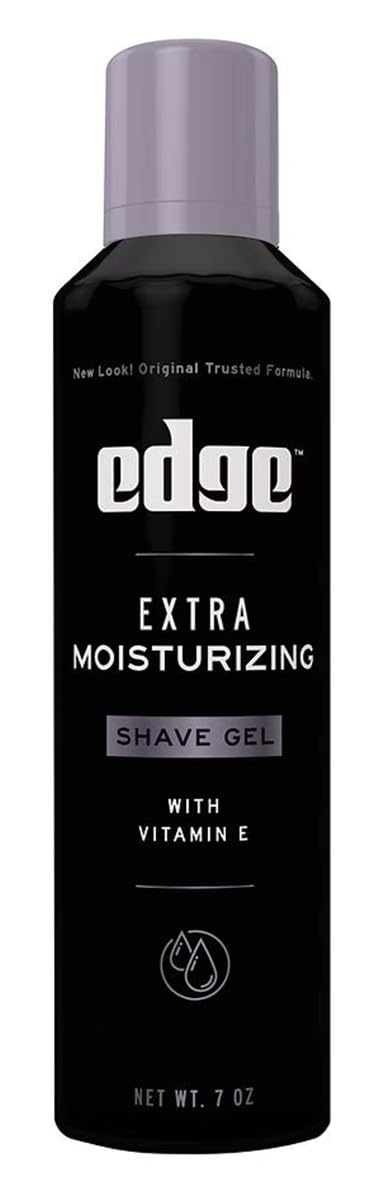 Edge Extra Moisturizing with Vitamin E Shave Gel 8.4 oz (Pack of 6) Beauty & Personal Care Edge Shave Gel
