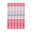 Kiss File All Purpose & Smoother 180 Medium / 600 Extra Fine F100N - Pack of 6 Files & Smooths Natural and Artificial Nails Beauty & Personal Care Kiss