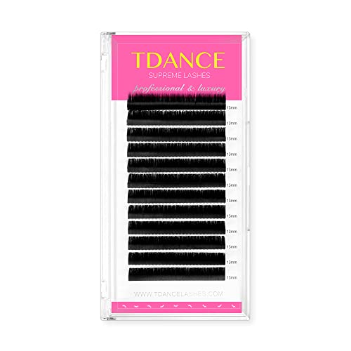TDANCE Lash Extension Matte Black Eyelash Extension C CC D DD J B L Curl Volume & Classic Lash Extensions 0.03-0.18mm Thickness Professional Salon Beauty & Personal Care TDANCE