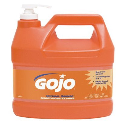 GOJO Industries 315-0945-04 NATURAL ORANGE Smooth Hand Cleaner, 1 gal with Pump Beauty & Personal Care GOJO Industries