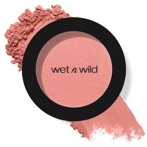 wet n wild Color Icon Blush, Effortless Matte Natural Sheer Glow & Seamless Blend, Luxuriously Infused Smooth Jojoba Oil, Cruelty-Free & Vegan - Pinch Beauty & Personal Care wet n wild